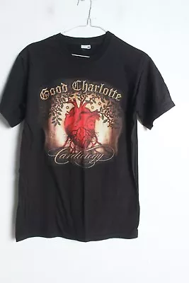 Buy Good Charlotte 2011 Cardiology Tour Tshirt - Black - Size S Small (21i) • 9.99£