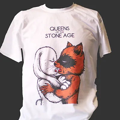 Buy QUEENS OF THE STONE AGE METAL ROCK T-SHIRT Unisex S-3XL • 13.99£