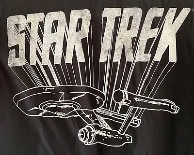 Buy New Official Mens Boys Star Trek Uss Enterprise Tshirt Size S Xl • 8.99£
