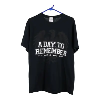 Buy A Day To Remember Gildan T-Shirt - Medium Black Cotton • 16.70£