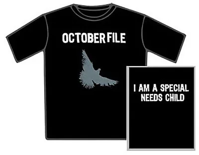 Buy OCTOBER FILE Logo Special Needs -  Official Licensed Band T Shirt Rock • 21.99£