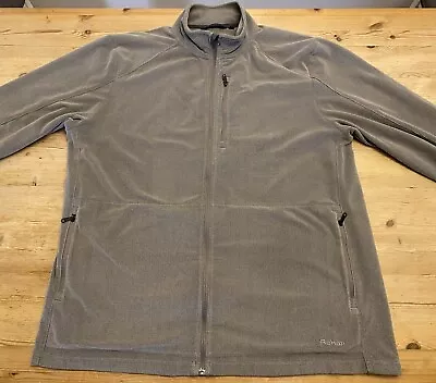 Buy Rohan Microgrid Stowaway Jacket Full Zip Grey - XL - Waffle Fleece • 25£