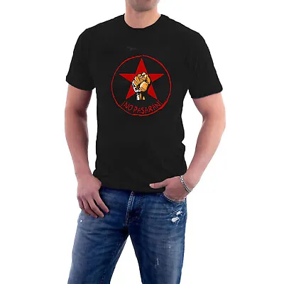 Buy ¡NO PASARAN! T-shirt They Shall Not Pass Spanish Civil War Tee By Sillytees • 15£
