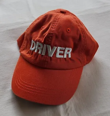 Buy Alternative Apparel Adult Mens Orange Driver Embroidered One Size Cap New • 12.39£