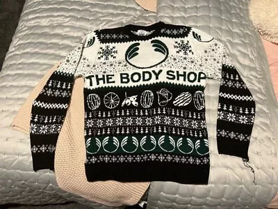 Buy Body Shop Christmas Jumper, Size S  ** PLEASE READ DESCRIPTION ** • 12£