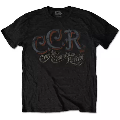 Buy Creedence Clearwater Revival CCR Black T-Shirt NEW OFFICIAL • 15.19£