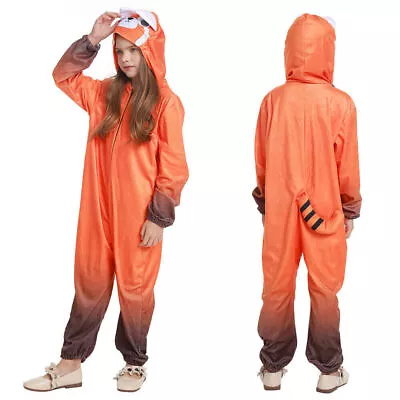 Buy Childrens Day Little Raccoon One Piece Clothing Turning Red YouthTransfiguration • 13.79£
