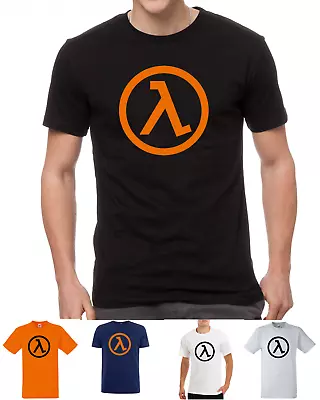 Buy Half Life Gordon Freeman Steam Gamer Logo T-shirt • 9.99£
