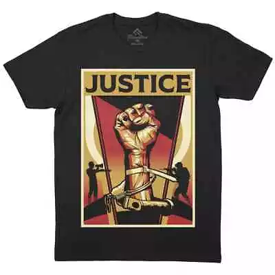 Buy Justice Mens T-Shirt Illuminati Freedom New World Order Law Resistance P964 • 9.99£