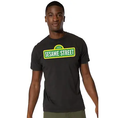 Buy Sesame Street Mens T-shirt Logo Top Tee S-2XL Official • 13.99£