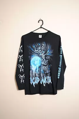 Buy Iced Earth Band 30th Anni Three Decades Strong L/S T-Shirt Size S • 67.26£