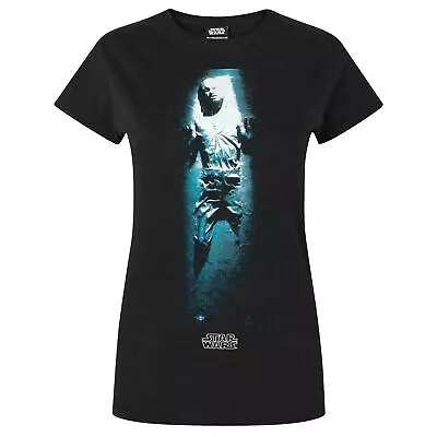 Buy Star Wars Womens/Ladies Han Solo Carbonite T-Shirt NS4612 • 14.15£