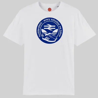 Buy Every Saturday We Follow White Organic Cotton T-shirt Gift Huddersfield Town • 22.99£