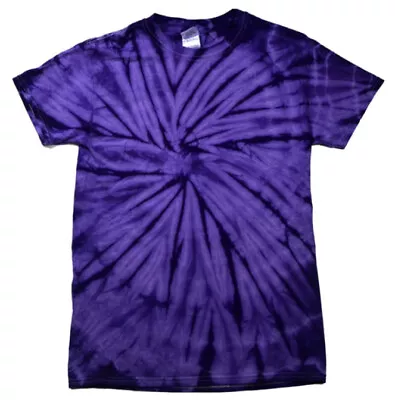 Buy Colortone Spider Purple Tie-dyed T-shirt • 10£