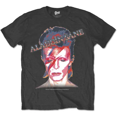 Buy David Bowie ALADDIN Sane Official Merchandise T-Shirt - New • 19.02£