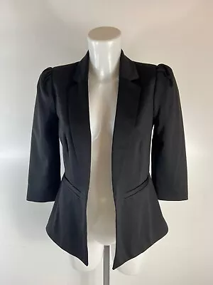 Buy Ladies New Ex Miss Selfridge Black  Blazer Jacket Size  6 8 10 12 14 16 18 • 22.95£