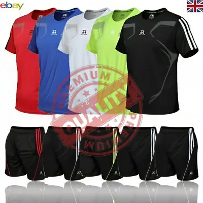 Buy New Mens Breathable T Shirt Cool Dry Sports Performance Running Wicking Gym Top. • 5.87£