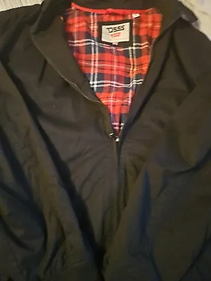 Buy Harrington Style Black Mens Jacket  6xl • 19.99£