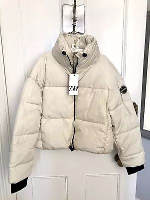 Buy Zara Comfortemp Thermal Insulation Puffer Jacket In Buttermilk XL BNWT LAST ONE • 44£