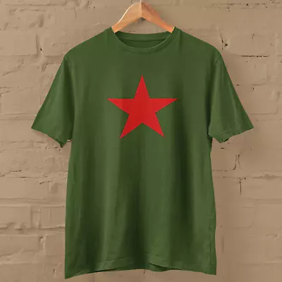 Buy STAR T-SHIRT (Communism Socialist Left Wing 99% Occupy Red Politics Soviet China • 14.99£