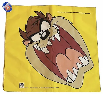 Buy Looney Tunes Taz Bandaroos Bandana 24  Handkerchief Tasmanian Devil Vintage New  • 17.36£