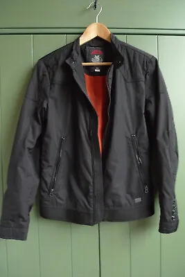 Buy DIESEL Industry BIKER Jacket Designed In ITALY Size Small TEFLON Coated • 14.99£