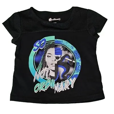 Buy Disney Descendants 3 Uma T-Shirt Youth Girl's XS (4-5) Black 'So Not Ordinary' • 5.43£