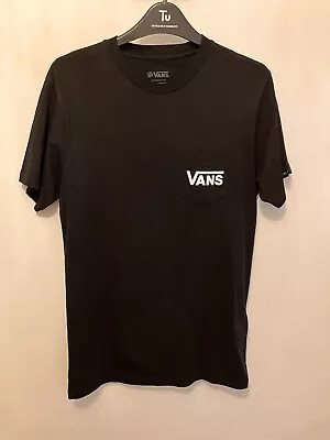 Buy Black Vans T-shirt - Small • 6.50£