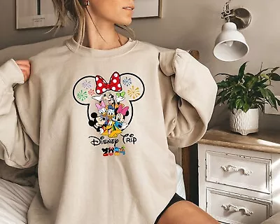 Buy Disney Trip 2024, Disneyland Tour Sweatshirt, Family Matching Hoodie • 25.93£