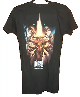 Buy Blizzcon 2011 Women's Graphic T Shirt Size L World Of Warcraft Magic Anaheim NEW • 17.28£