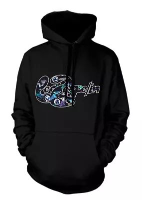 Buy Led Zeppelin III Black Pull Over Hoodie NEW OFFICIAL • 44.89£
