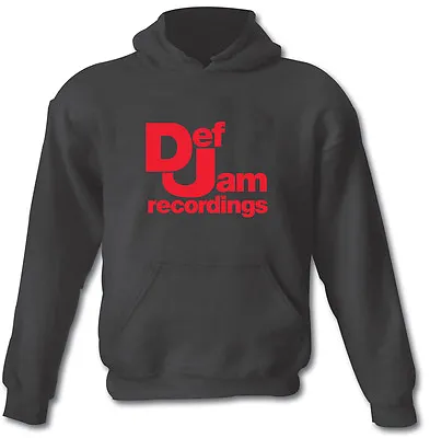 Buy DEF JAM RECORDINGS Hip Hop Rap Urban Heavy Cotton Hoodie Sizes From Small To XXL • 23.99£