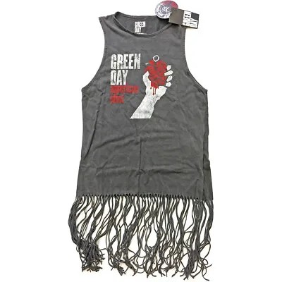 Buy Green Day - American Idiot Vintage Tassel Damen Shirt - Official Merch • 17.15£