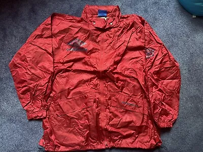 Buy England Umbro Pro Training 1990s Red Rain Jacket Large • 4.20£