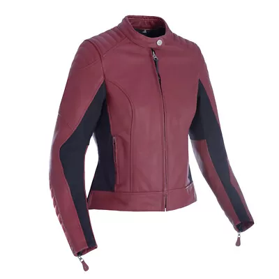 Buy Oxford Beckley Ladies Motorcycle Motorbike Leather Jacket Russet • 224.48£