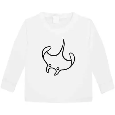 Buy 'Stingray' Children's / Kid's Long Sleeve Cotton T-Shirts (KL026385) • 9.99£