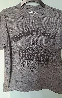 Buy Motorhead Ace Of Spades Grey T-shirt With Motif • 15£