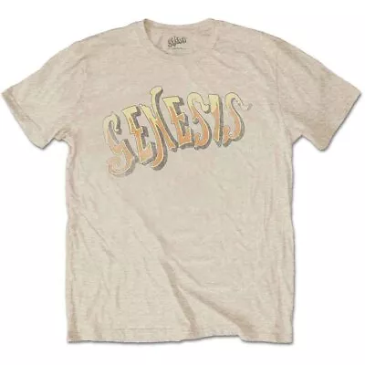 Buy Genesis Vintage Logo - Golden Official Tee T-Shirt Mens • 15.99£