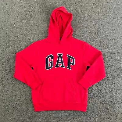 Buy Gap Kids Hoodie Boys Large Red Spell Out Pullover Cotton Blend Outdoor • 9.62£