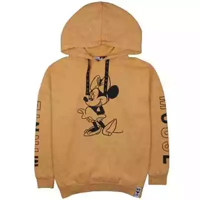 Buy Diseny 90's Mickey Mouse Pullover Hoodie Large Yellow • 14.40£