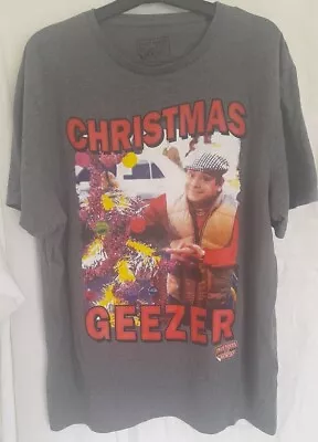 Buy Official Only Fools & Horses Grey Christmas Geezer T-shirt XL • 8.99£