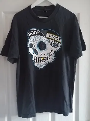 Buy Giant Bicycle Sugar Skull T Shirt Made In Canada Size Med • 14.99£