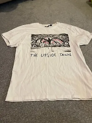 Buy Primark Unisex Stranger Things 'The Upside Down' White T-shirt Size XS • 6£