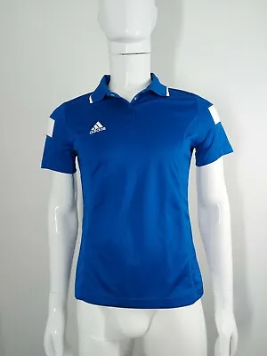 Buy ADIDAS CLIMALITE - Size MEDIUM - Athletic Sports Blue T-Shirt Tee Poppers  • 9.99£