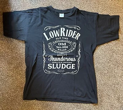 Buy Lowrider T-Shirt Rock Metal L Old No. 666 Brand Stoner Rock • 6.25£