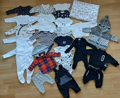 Buy Baby 💙 Boy Clothes Bundle Set / Tiny Baby / Newborn / First Size/ Up To 1 Month • 19.99£