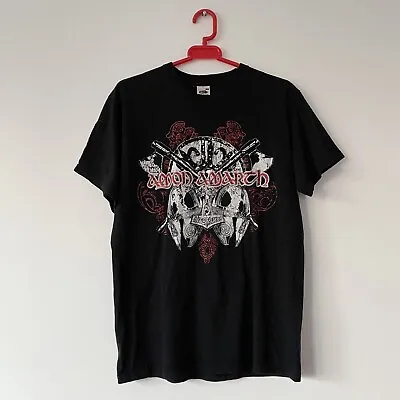 Buy Amon Amarth Classic Logo T-Shirt Size Medium Thrash Rock Metal Fruit Of The Loom • 12.99£