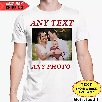 Buy Personalised T-shirt Custom Your Image Printed Stag Hen Party Men Women Kids DTG • 5.59£