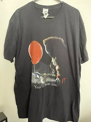 Buy IT Pennywise Clown T Shirt X-Large You’ll Float Too • 10£