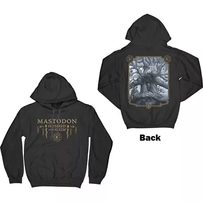 Buy Mastodon 'Hushed & Grim Cover' Pullover Hoodie - NEW • 36.99£